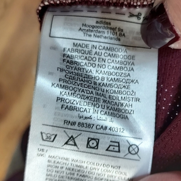 Adidas NXT Basketball Jersey XL Maroon and white prime green recyclematerial NWT - Picture 6 of 13